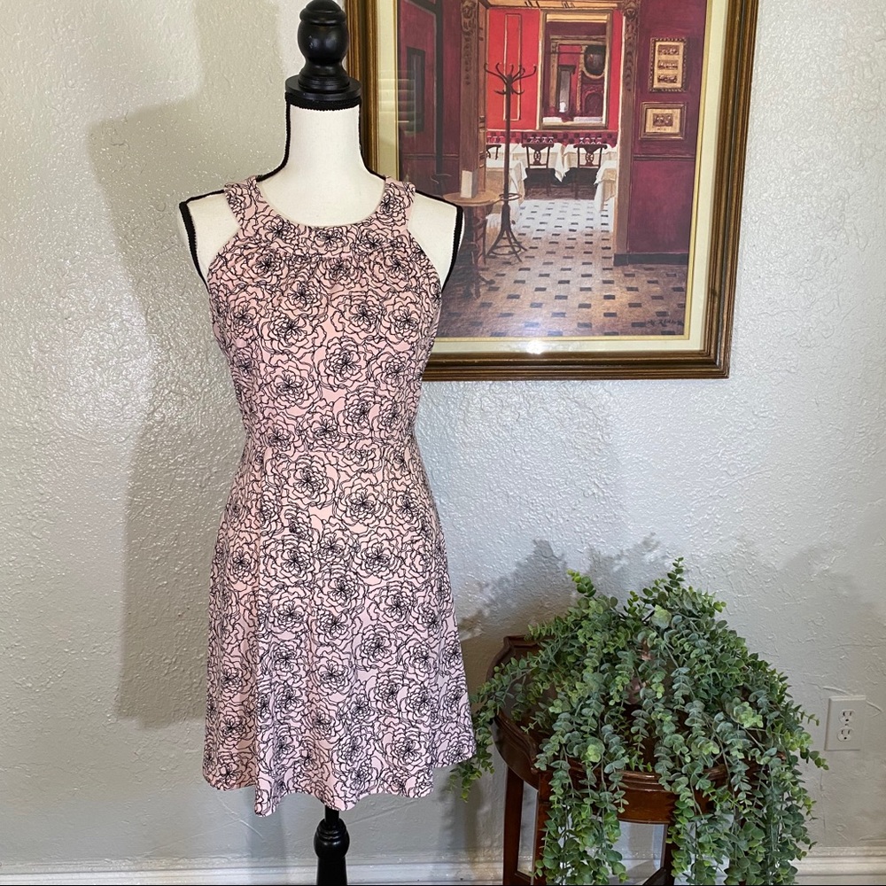 Tommy Hilfiger ~ Pink Floral Halter Dress ~ Size 4